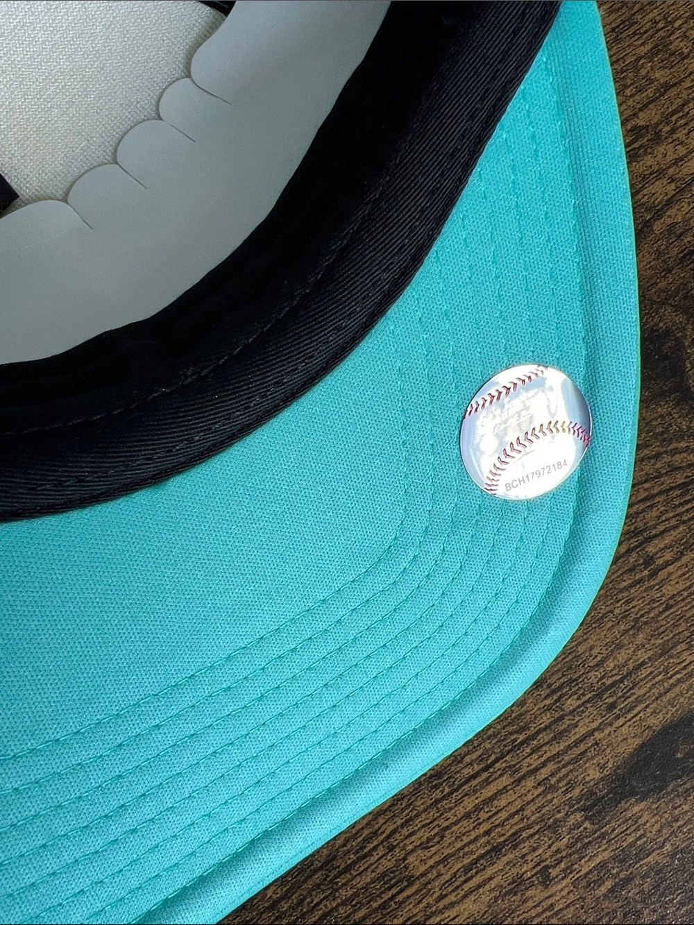 ‘47 LA Dodgers Trucker Hat in Turquoise - Picture 5 of 5